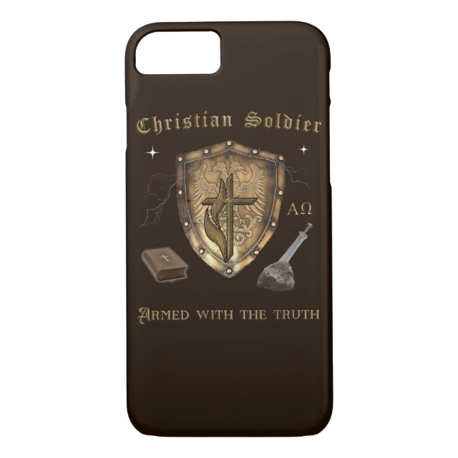 Funda De Case-Mate Para iPhone Biblia contra cristiano (Reverso)