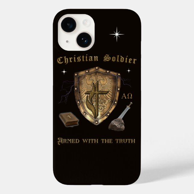 Funda De Case-Mate Para iPhone Biblia contra cristiano (Reverso )