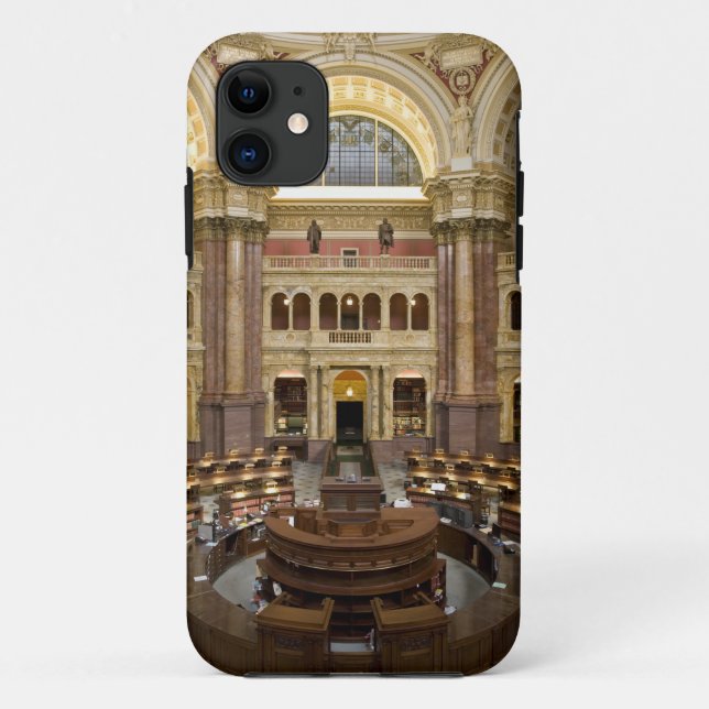 Funda De Case-Mate Para iPhone Biblioteca del Congreso (Reverso)