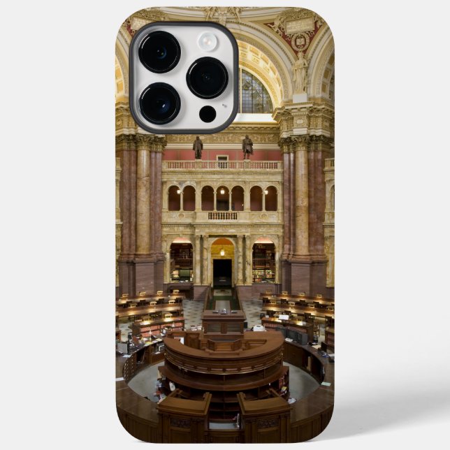 Funda De Case-Mate Para iPhone Biblioteca del Congreso (Reverso )