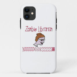 Funda Para iPhone 11 Bibliotecaria Zombie