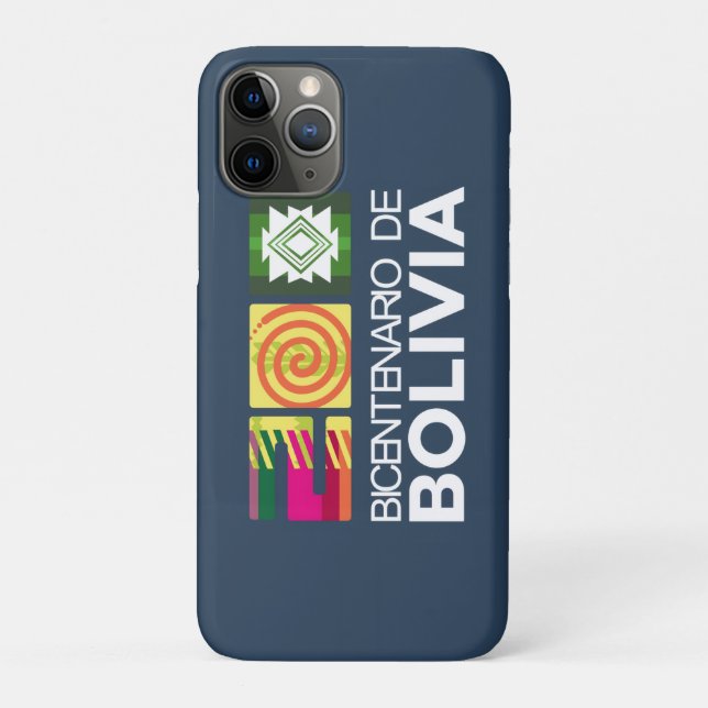 Funda De Case-Mate Para iPhone bicentenario Bolivia (Reverso)