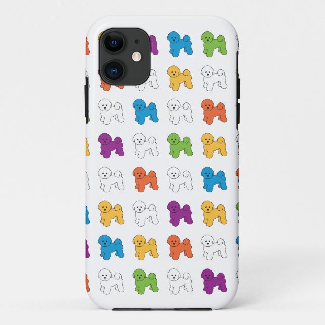 Funda De Case-Mate Para iPhone Bichon Frise (Reverso)