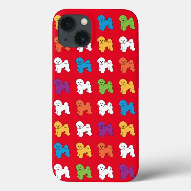 Funda De Case-Mate Para iPhone Bichon Frise (Reverso)