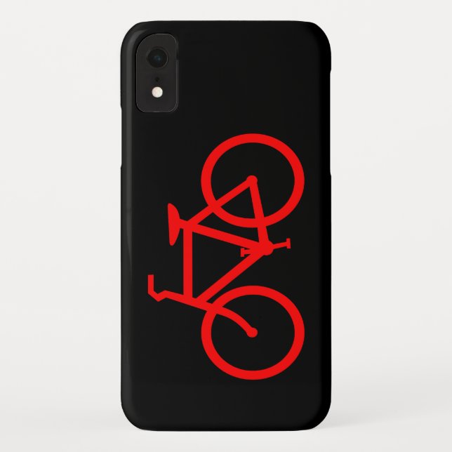 Funda De Case-Mate Para iPhone Bici Roja (Reverso)