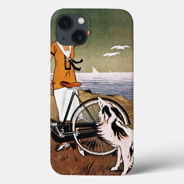 Funda De Case-Mate Para iPhone Bicicleta Ad, 1925 (Reverso)