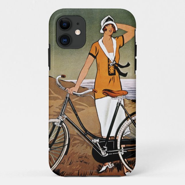 Funda De Case-Mate Para iPhone Bicicleta Ad, 1925 (Reverso)