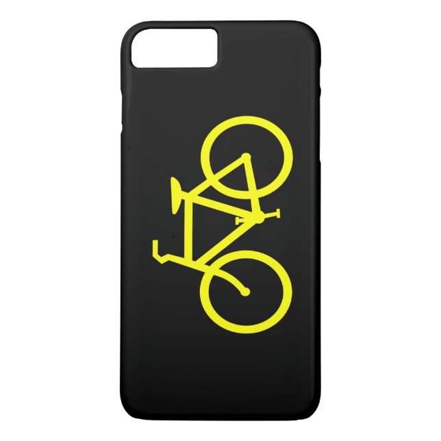 Funda De Case-Mate Para iPhone Bicicleta amarilla (Reverso)