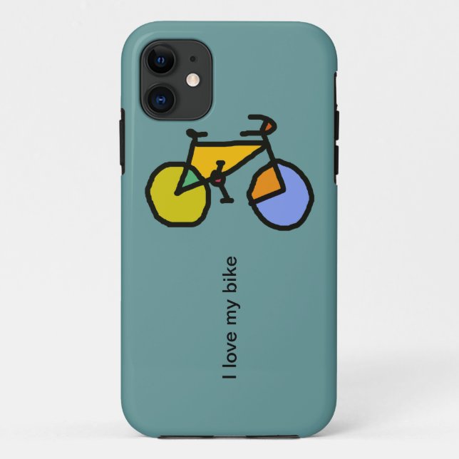 Funda De Case-Mate Para iPhone bicicleta , bicicleta ; ciclismo / ciclismo (Reverso)