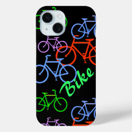 Funda Para iPhone 15 Bicicleta brillante