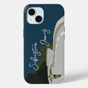 Funda Para iPhone 15 Bicicleta de carretera, escalada, ciclomotor digit