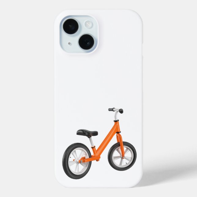 Funda De Case-Mate Para iPhone Bicicleta de equilibrio infantil pequeña (Reverso )