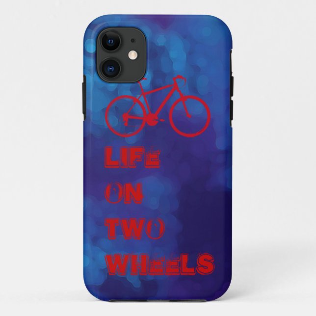 Funda De Case-Mate Para iPhone bicicleta . dos ruedas . bicicleta . (Reverso)