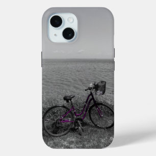 Funda Para iPhone 15 Bicicleta en Mackinac estuche para iPhone a color