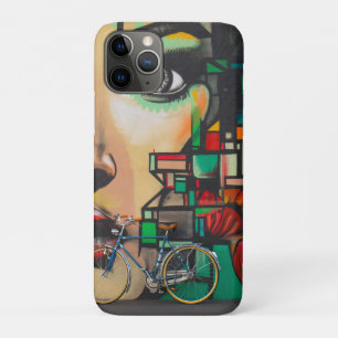 Funda Para iPhone 11 Pro Bicicletas en la pared del graffiti