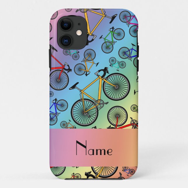 Funda De Case-Mate Para iPhone Bicis conocidas personalizadas del camino del arco (Reverso)