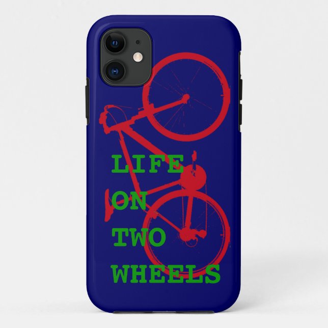 Funda De Case-Mate Para iPhone bicis - vida en dos ruedas (Reverso)