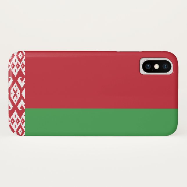 Funda De Case-Mate Para iPhone Bielorrusia (Reverso (horizontal))