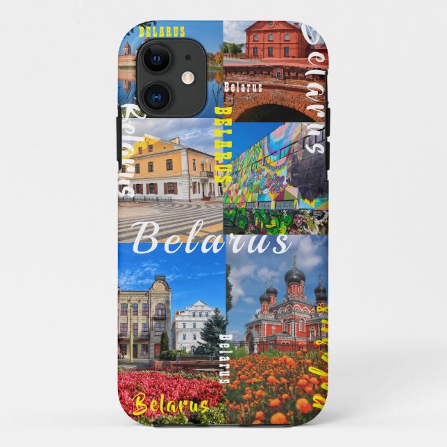Funda De Case-Mate Para iPhone Bielorrusia Minsk Grodno Pinsk Borisov Arquitectur (Reverso)