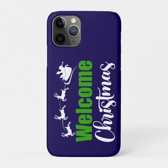 Funda De Case-Mate Para iPhone Bienvenido Navidad-85101 (Reverso)
