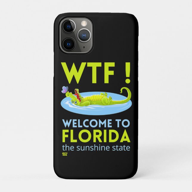 Funda De Case-Mate Para iPhone "BIENVENIDOS A FLORIDA" gracioso (Reverso)