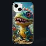 Funda Para iPhone 14 De Case-Mate Bienvenidos al mágico mundo de los Dinos Delights<br><div class="desc">¡Bienvenidos al Mágico Mundo de Dino Delights! ¡Entrar en una tierra donde los dinosaurios deambulan en un motín de colores y encanto! Imaginen imponentes T-Rex con escalas brillantes, juguetones triceratops con patrones de puntería de polka y pterodáctilos voladores que brillan como arcos de lluvia contra el cielo. Cada dinosaurio es...</div>