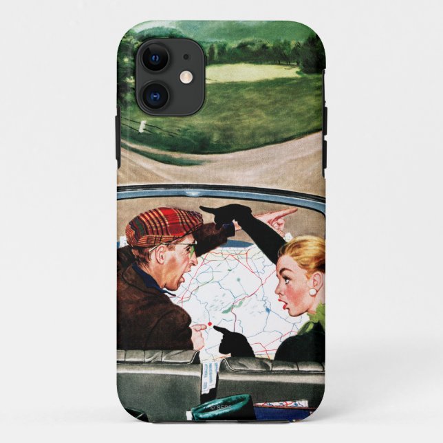 Funda De Case-Mate Para iPhone Bifurcación en el camino (Reverso)