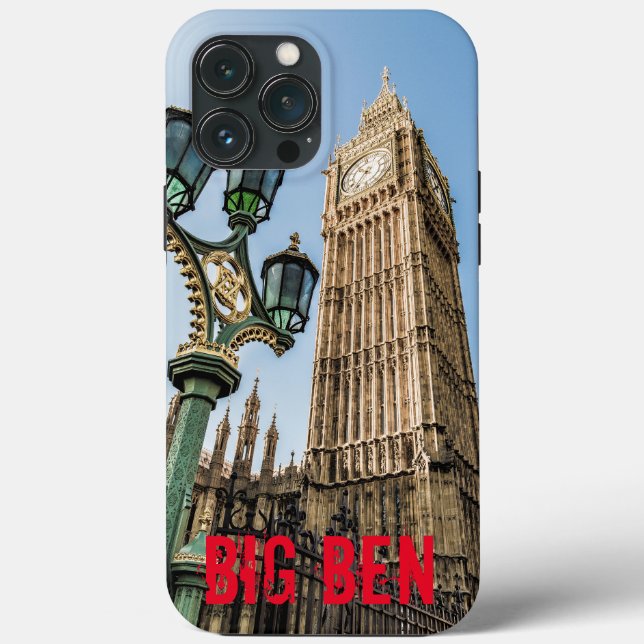 Funda De Case-Mate Para iPhone Big Ben en el regalo de Westminster Londres (Reverso )