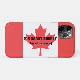 Funda Para iPhone 11 Pro Big Daddy Energy Canada Hoja de arce alimentada po