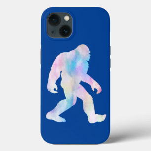 Funda Para iPhone 13 Bigfoot acuarela      