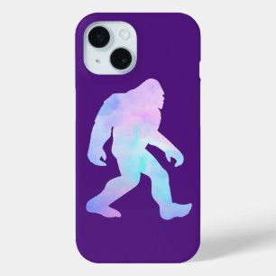 Funda Para iPhone 15 Bigfoot acuarela