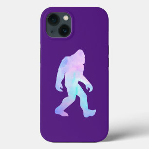 Funda Para iPhone 13 Bigfoot acuarela