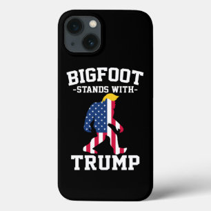 Funda Para iPhone 13 Bigfoot Apoya a Trump Elecciones 2024