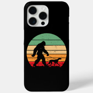 Funda Para iPhone 15 Pro Max Bigfoot Caminando Perro Pointer Alemán de Pelo Cor