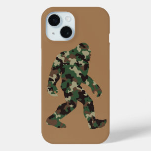 Funda Para iPhone 15 Bigfoot Sasquatch Camo