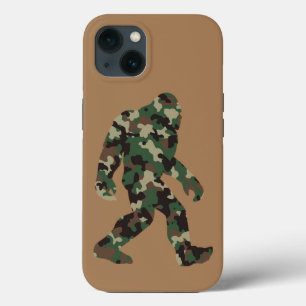 Funda Para iPhone 13 Bigfoot Sasquatch Camuflaje