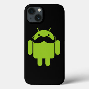 title_seo2 Bigote de Robot Android en Negro