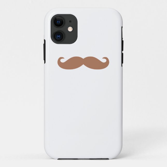 Funda De Case-Mate Para iPhone bigote único (Reverso)