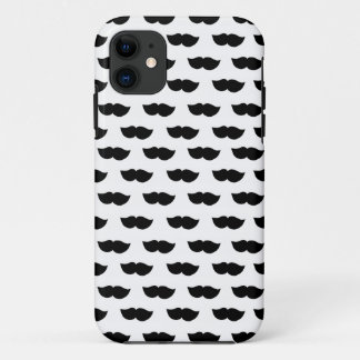 Funda Para iPhone 11 Bigotes negros de lujo