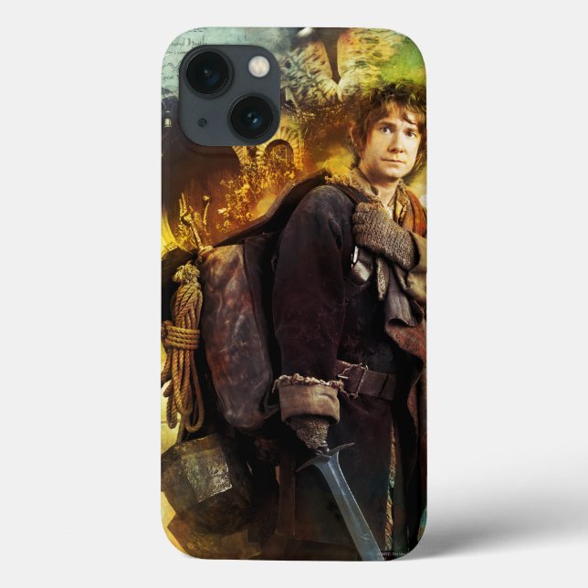 Funda De Case-Mate Para iPhone BILBO BAGGINS™ & The Company of Dwarves Graphic (Reverso)