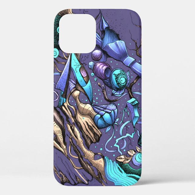Funda De Case-Mate Para iPhone Bild im Comic-Stil (Reverso )