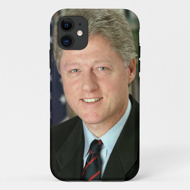Funda De Case-Mate Para iPhone Bill Clinton (Reverso)