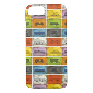 Funda Para iPhone 8/7 Billete para montar: Los trenes