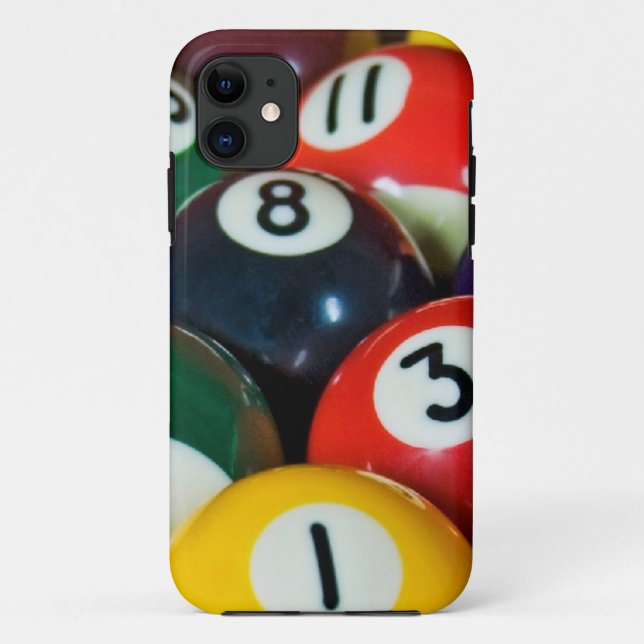 Funda De Case-Mate Para iPhone Billiard Balls (Reverso)
