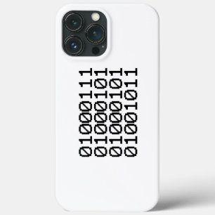 FUNDA PARA iPhone 13 PRO MAX BINARY GEEK