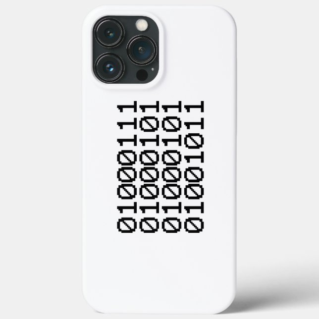 FUNDA DE Case-Mate PARA iPhone BINARY GEEK (Reverso )