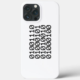 FUNDA PARA iPhone 13 PRO MAX BINARY NERD