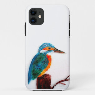 Funda Para iPhone 11 Bird Art Colorful Kingfisher