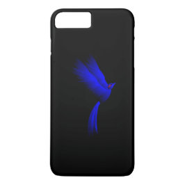 Funda Para iPhone 8 Plus/7 Plus Bird Blue Fire