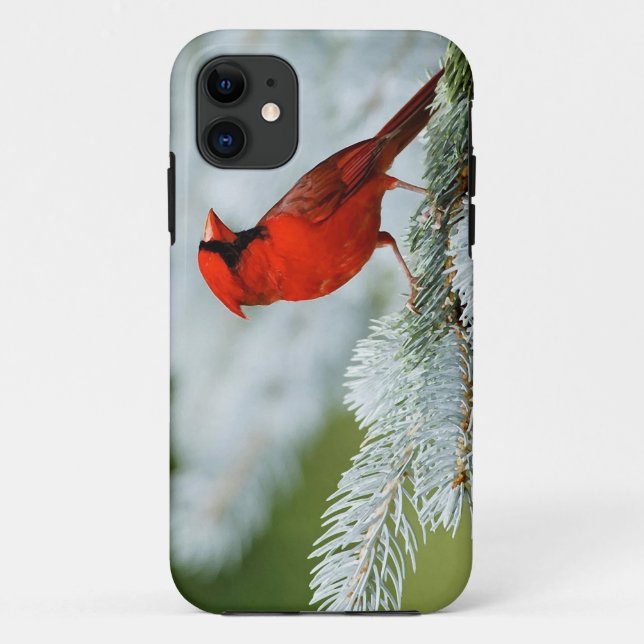 Funda De Case-Mate Para iPhone Bird red_iphone (Reverso)